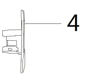 For GWM Tank 300 Left Rear Radar Sensor Bracket 3603108XKM01A