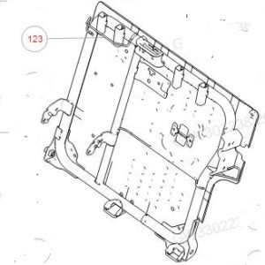 For GWM Tank 300 Rear Left Seat Backrest Frame Assembly 7000109XKM01A