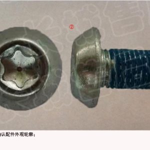 For GWM Tank 300 Seat System Hexalobular Socket Pan Head Screw 09280042