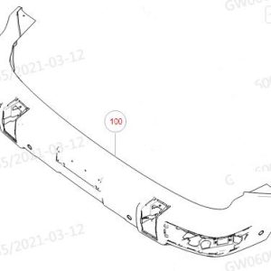 สำหรับกันชนหน้า GWM Tank 300 หมายเลข 2803204XKM01A