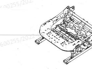 For GWM Tank 300 Driver Seat Cushion Frame Assembly 6800122XKM01C