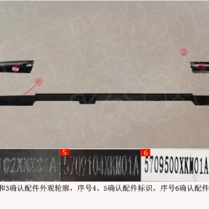 For GWM Tank 300 Left Luggage Rack Assembly 5709500XKM01A
