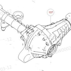 For GWM Tank 500 Front Reducer Assembly 2302100XKV1BA