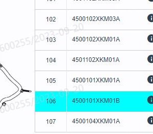 For GWM Tank 300 Vehicle Towing System Winch 4500101XKM01B