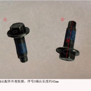 Hexagon Flange Bolt 09140317 For GWM Tank 300 Haval Big Dog Seat System