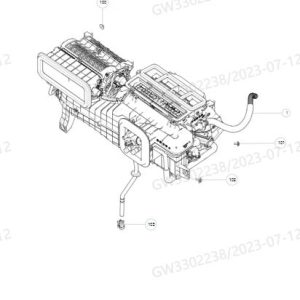 ชิ้นส่วนแอร์หน้าสำหรับ GWM Tank 300 หมายเลข OE: 8100500XKM11A