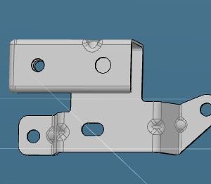 Differential Pressure Sensor Bracket For GWM Tank 300 Tank 500 3612106XGW04A