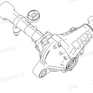 Front Reducer Assembly For GWM Tank 300 2302117XGW04A