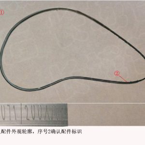 For GWM Tank 500 Left Rear Door Sealing Strip Assembly 6207100XKV3AA