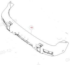 สำหรับกันชนหน้า GWM Tank 300 หมายเลข 2803203XKM01A