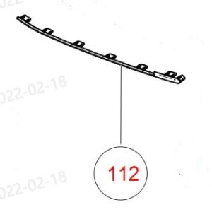 For GWM Tank 300 Rear Bumper Decorative Trim 2804611XKM13A