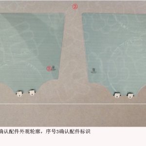 For GWM Tank 300 Right Rear Door Glass Assembly 6203200XKM01B