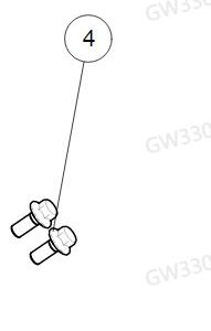 For GWM Tank 300 Engine System Hexagon Flange Bolt Q1840614FD720E