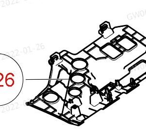 For GWM Tank 500 Instrument Panel Left Kick Plate Assembly 5306810XKV3AA