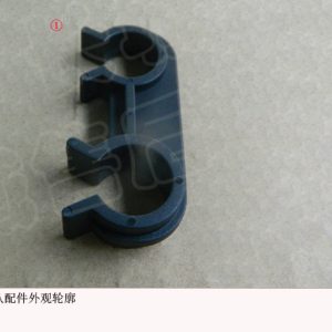 For GWM Tank 300 Fuel System Double Hole Pipe Clamp 09810203
