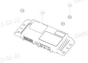 For GWM Tank 300 Infotainment System Wireless Terminal 7925120XKM01A