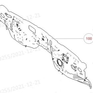 For GWM Tank 300 Body Structure Front Cowl Panel Assembly 5301172XKM01A