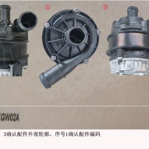 Para GWM Tank 500 - Conjunto da Bomba d'Água Eletrônica 1307114XGW02A