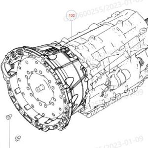 For GWM Tank 300 Automatic Transmission Assembly 1500000CFA201
