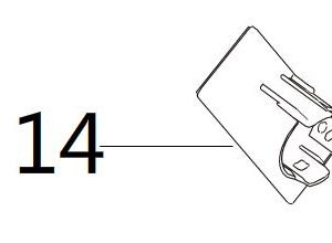 For GWM Tank 300 Right Rear Parking Sensor Bracket 3603212XKM01A