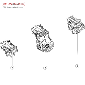 For GWM Tank 300 Tank 500 Cylinder Head Assembly 1000170XEN14