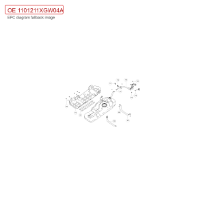 Fuel For Tank Assembly 1101211XGW04A GWM Tank 300
