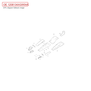For GWM Tank 300 Rear Floor Heat Shield 1208134XGW04A