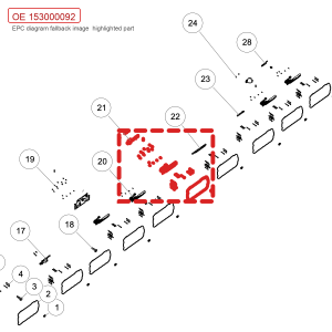 For GWM Tank 300 Transmission Lead Frame Repair Kit 153000092