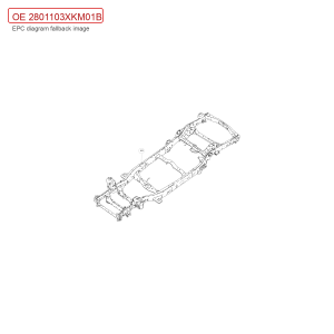 For GWM Tank 300 Frame Welding Assembly 2801103XKM01B