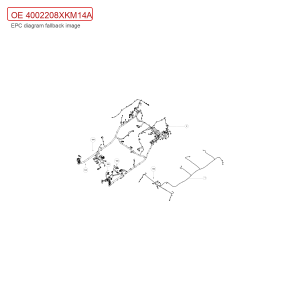 For GWM Tank 300 Roof Wiring Harness Assembly 4002208XKM14A