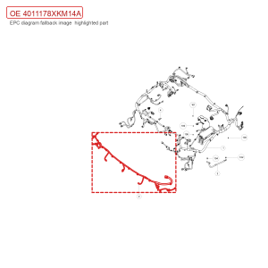 Front Bumper Wiring Harness Assembly For GWM Tank 300 4011178XKM14A