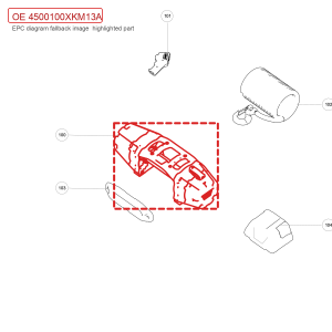 For GWM Tank 300 Winch Vehicle Towing System 4500100XKM13A