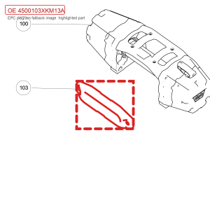 For GWM Tank 300 Winch Fairlead 4500103XKM13A