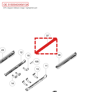 For GWM Tank 300 Right Side Pedal Assembly 5150540XKM13A