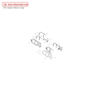 For GWM Tank 300 Right Side Wall Assembly 5401950XKM14A