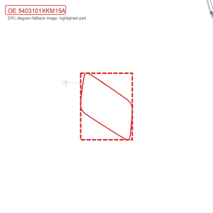 For GWM Tank 300 Left Side Quarter Window Glass Assembly 5403101XKM15A