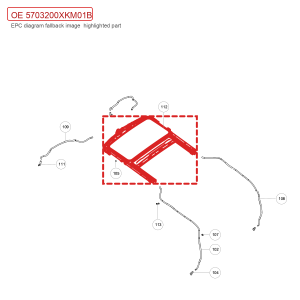 For GWM Tank 300 Sunroof Assembly 5703200XKM01B