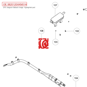 For GWM Tank 300 Driver Airbag Assembly 5820120XKM01A