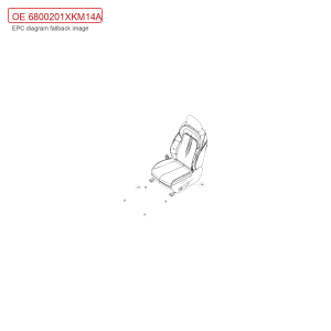 For GWM Tank 300 Driver Seat Assembly 6800201XKM14A