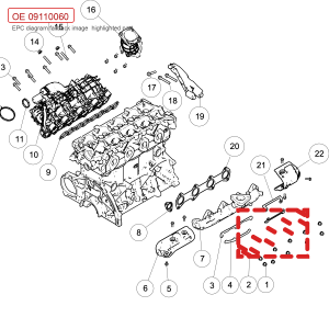 For GWM POER Double Ended Stud Engine System 09110060