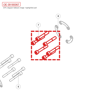 For GWM POER Hexalobular Socket Cylindrical Head Screw 09180067