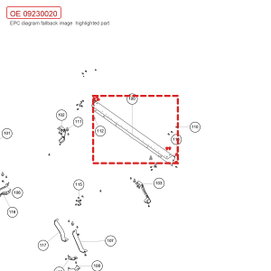 Para GWM POER - Parafuso de cabeça plana hexagonal 09230020