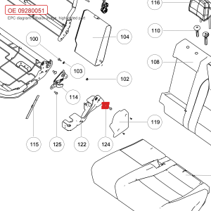 For GWM POER Passenger Pickup Hexagon Flange Locating Bolt 09280051