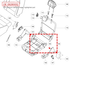 For GWM POER Hexagon Flange Locating Bolt 09280052