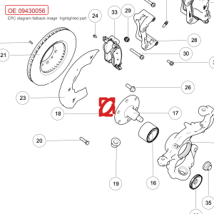 For GWM POER Internal Circlip Retaining Ring Passenger Pickup Front Suspension 09430056