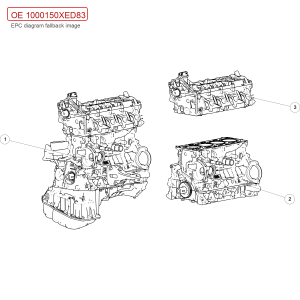 For GWM POER Engine System Component 1000150XED83