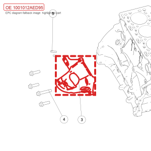 For GWM POER Engine Right Mount Bracket 1001012AED95