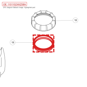 For GWM POER Fuel System O Ring Passenger Pickup and H6 1101102XKZ08A