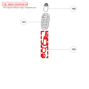 For GWM POER Right Front Shock Absorber Strut Assembly 2905125XPW01A