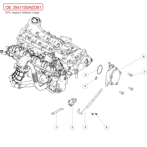 For GWM POER Vacuum Pump Assembly Passenger Pickup 3541100AED61
